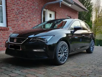 Occasion Seat Leon FR 179 ch (131 kW) 2018 Noir Berline