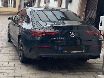 Schwarz Gebraucht 2021 Mercedes CLA250e AMG line Limousine | 30.900 € (Etwas zu teuer)