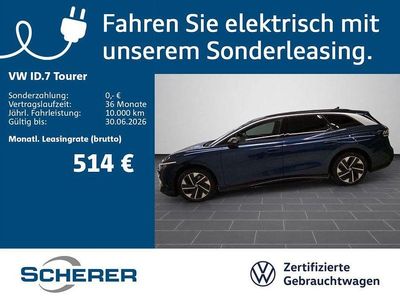 Second-hand VW ID.7 Pro 210 kW (286 CP) 2025 Albastru Break