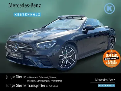 Gebraucht Mercedes E200 AMG 197 PS (144 kW) 2023 Schwarz Cabrio