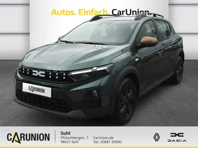 Neu Dacia Sandero Extreme 122 PS (89 kW) 2026 Zeder grün SUV