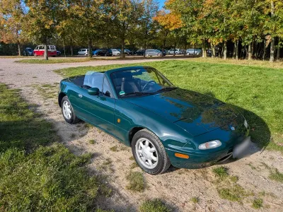 Gebraucht Mazda MX5 90 PS (66 kW) 1995 Grün Cabrio