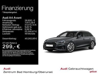 Daytonagrau perleffekt Gebraucht 2024 Audi A4 S-Line Kombi | 38.890 € (Fairer Preis)