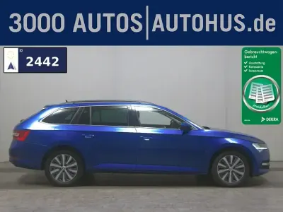 Gebraucht Skoda Superb Ambition 200 PS (147 kW) 2022 Blau Kombi