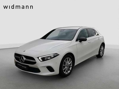 Unilack polarweiß Gebraucht 2018 Mercedes A180 Progressive Limousine | 20.850 € (Fairer Preis)