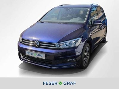 Second-hand VW Touran Active 150 CP (110 kW) 2023 Albastru Monovolum