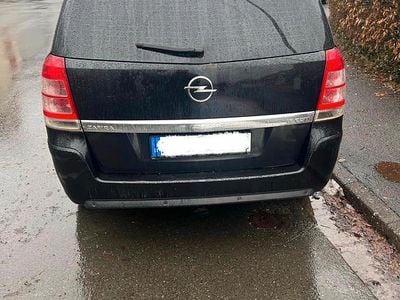 Gebraucht Opel Zafira 150 PS (110 kW) 2009 Schwarz Van / Kleinbus