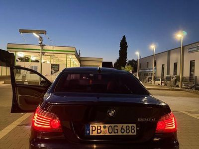 Usata BMW 520 163 CV (119 kW) 2007 Nero Berlina