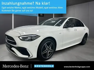 Używany Mercedes C300e AMG 313 KM (230 kW) 2025 Biały Sedan/Limuzyna