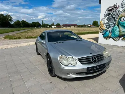 Gebraucht Mercedes SL350 Edition 245 PS (180 kW) 2004 Silber Cabrio