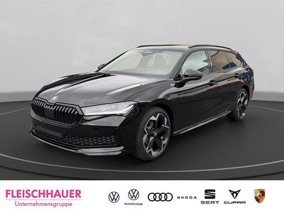 Neu Skoda Superb SportLine 150 PS (110 kW) 2026 Schwarz Kombi