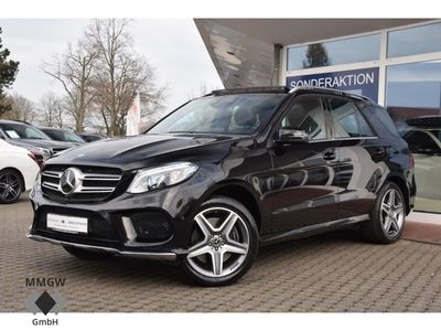 gebraucht Mercedes GLE400 4Matic AMG Line Luft/AHK/Pano/Navi/Leder/Allrad