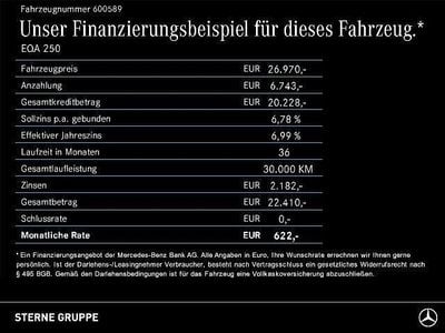 Weiß Gebraucht 2021 Mercedes EQA250 SUV | 26.970 € (Fairer Preis)