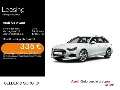 Gebraucht Audi A4 Advanced Plus 150 PS (110 kW) 2024 Gletscherweiß metallic Kombi