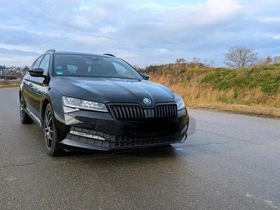 Schwarz Gebraucht 2020 Skoda Superb SportLine Kombi | 27.000 € (Guter Preis)