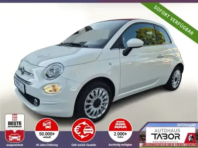 Gebraucht Fiat 500C Lounge 69 PS (50 kW) 2019 Weiss Cabrio