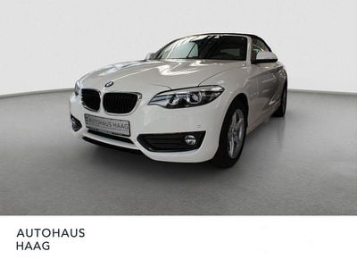 Gebraucht BMW 218 Advantage 150 PS (110 kW) 2019 Weiß Cabrio