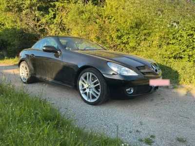 Gebraucht Mercedes SLK200 184 PS (135 kW) 2008 Schwarz Cabrio