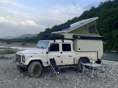 Gebraucht Land Rover Defender S 122 PS (89 kW) 2008 Weiß Kombi