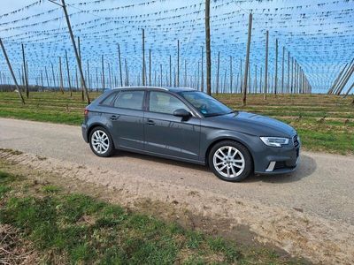 gebraucht Audi A3 Sportback sport 1,6 TDI s tronic, Limousine, grau
