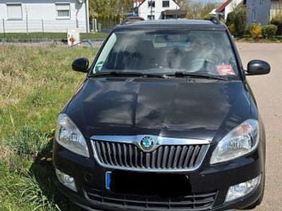 Usata Skoda Fabia Ambition 86 CV (63 kW) 2012 Nero Berlina