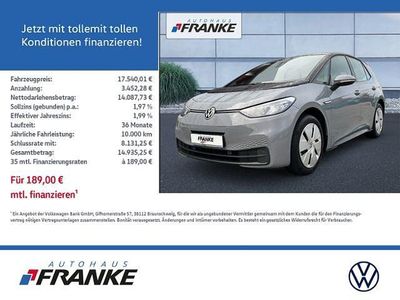 Mondsteingrau Gebraucht 2021 VW ID.3 Pure Kleinwagen | 17.539 € (Fairer Preis)