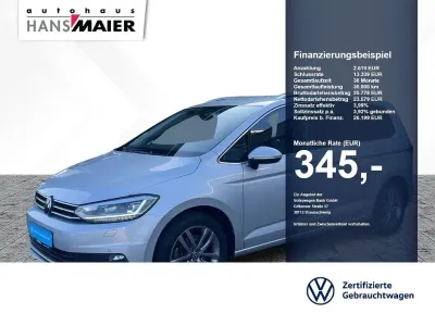 Gebraucht VW Touran Highline 150 PS (110 kW) 2022 Reflexsilber metallic Van / Kleinbus