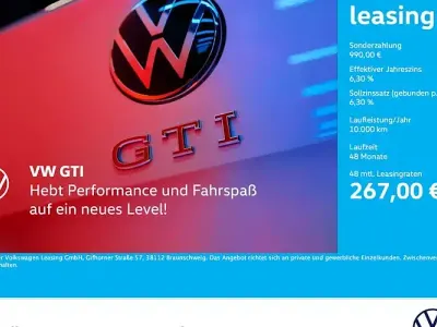 Second-hand VW Golf VIII GTI 245 CP (180 kW) 2023 Alb Berlinǎ