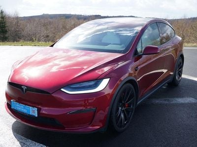 Gebraucht Tesla Model X Plaid 750 kW (1020 PS) 2023 Rot SUV