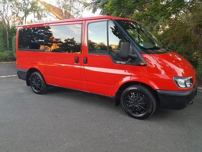 Second-hand Ford Transit 101 CP (74 kW) 2005 Roșu Monovolum