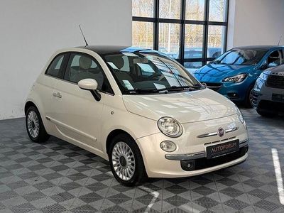 Gebraucht Fiat 500 Lounge 69 PS (50 kW) 2009 Weiß Cabrio