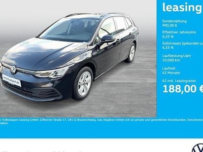 Begagnad VW Golf VIII Life 116 HK (85 kW) 2021 Svart Kombi