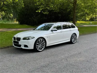 Gebraucht BMW 518 M Sport 150 PS (110 kW) 2014 Weiß Kombi