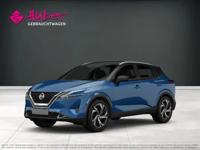 Usata Nissan Qashqai N-Connecta 158 CV (116 kW) 2022 Blu SUV