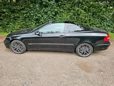 Gebraucht Mercedes CLK350 272 PS (200 kW) 2005 Schwarz Cabrio