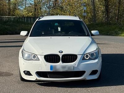 Brugt BMW 525 Shadowline 197 HK (144 kW) 2007 Hvid Stationcar