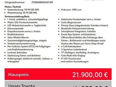 Gebraucht Toyota Yaris Cross Team 116 PS (85 kW) 2023 Rot SUV