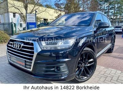 Second-hand Audi Q7 S-Line 272 CP (200 kW) 2016 Negru SUV
