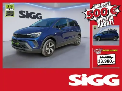 Gebraucht Opel Crossland Enjoy Plus 110 PS (80 kW) 2023 Blau SUV