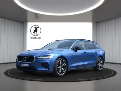 Gebraucht Volvo V60 R-Design 190 PS (139 kW) 2019 Blau Kombi