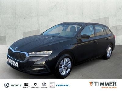 Gebraucht Skoda Octavia 116 PS (85 kW) 2022 Schwarz magic perleffekt Kombi