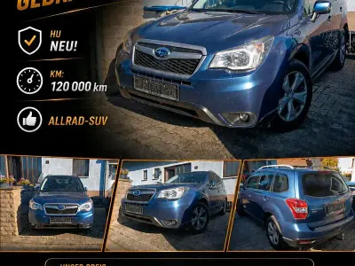 Gebraucht Subaru Forester 110 PS (80 kW) 2015 Blau SUV