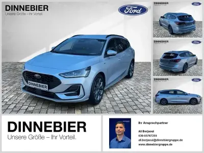 Gebraucht Ford Focus ST-Line X 155 PS (114 kW) 2024 Moondust silver met Kombi
