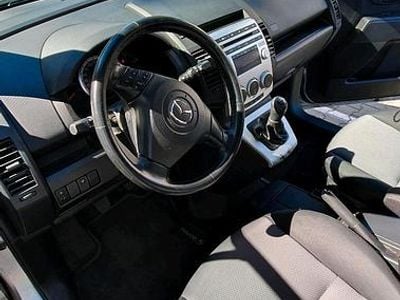 Gebraucht Mazda 5 116 PS (85 kW) 2005 Silber Van / Kleinbus