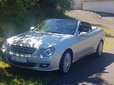 Gebraucht Mercedes CLK500 306 PS (225 kW) 2006 Silber Cabrio