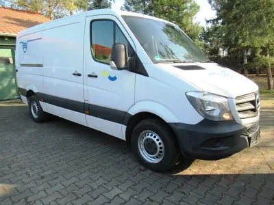 Używany Mercedes Sprinter 163 KM (119 kW) 2016 Biały Van