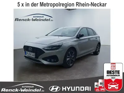 Gebraucht Hyundai i30 Advantage 101 PS (74 kW) 2024 Sailing blue Limousine