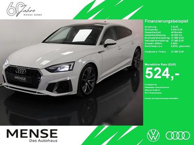 Gebraucht Audi A5 Sportback S-Line 204 PS (150 kW) 2022 Ibisweiß Kleinwagen