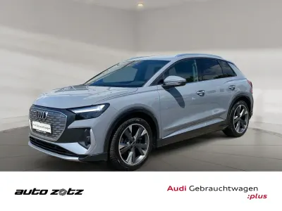 Gebraucht Audi Q4 e-tron S-Line 125 kW (170 PS) 2023 Grau SUV