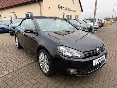 Gebraucht VW Golf Cabriolet Exclusive 160 PS (117 kW) 2012 Schwarz Cabrio